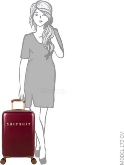 SUITSUIT - Fab Seventies Classic - Biking Red - Handbagage (55 Cm) -Beroemde Bagage Winkel 907x1200 1