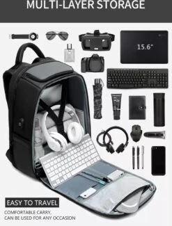 Eurcool Rugzak Mannen Multifunctionele Grote Capaciteit Mannelijke Mochila Tassen Usb-poort Opladen Laptop School Rugzakken -Beroemde Bagage Winkel 912x1200 2