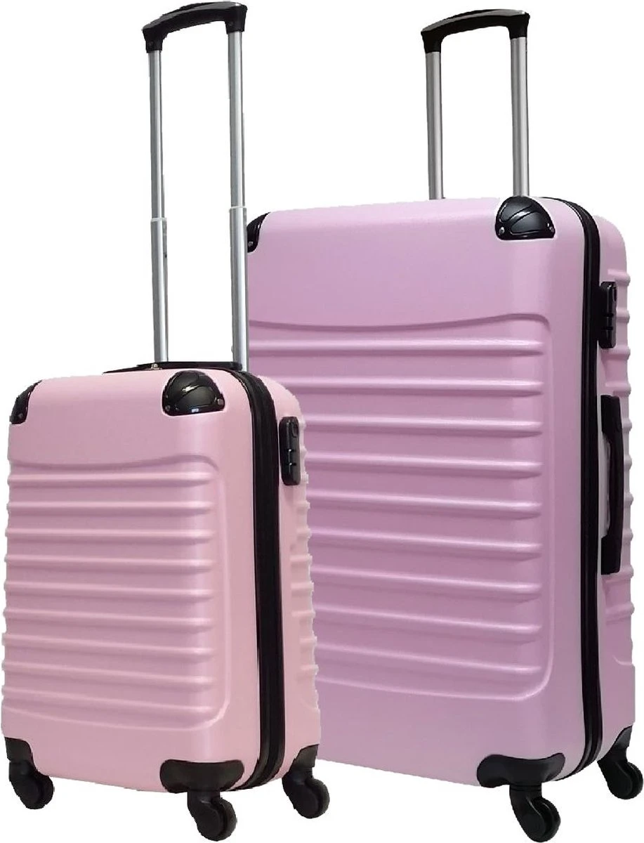 Castillo Quadrant 2 Delige ABS Kofferset (XL+S) - Soft Pink 3 Castillo Quadrant 2 Delige ABS Kofferset (XL+S) - Soft Pink