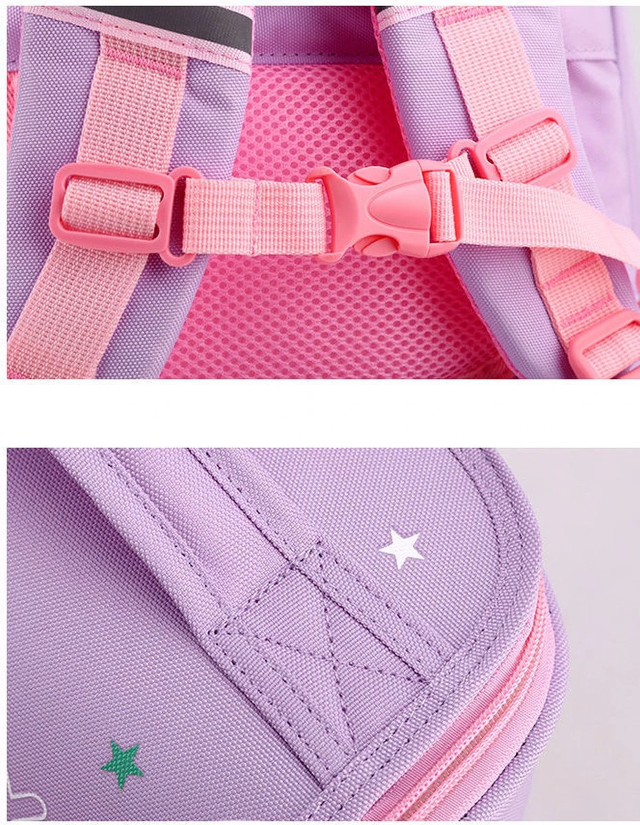 Kinder Rugzak - Rugtas Voor Meisjes - Kleuter - Peuter - Schooltas Basisschool - Eenhoorn Roze 4 Kinder Rugzak - Rugtas Voor Meisjes - Kleuter - Peuter - Schooltas Basisschool - Eenhoorn Roze - Afbeelding 2