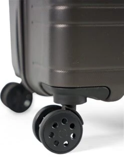 ©TROLLEYZ - Amsterdam No.9 - Reiskoffer 78cm Met TSA Slot - Dubbele Wielen - 360° Spinners - 100% ABS - Reiskoffer In Cloudy Grey -Beroemde Bagage Winkel 939x1200