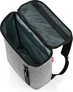 Reisenthel Overnighter-Backpack Rugzak M - 13L Twist Silver Grijs -Beroemde Bagage Winkel 944x1200