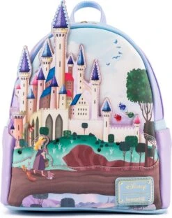 FUNKO Loungefly: Disney Princess Castle Series - Doornroosje Mini Rugzak -Beroemde Bagage Winkel 950x1200