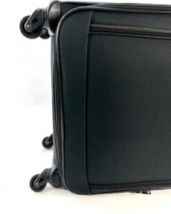 AATravel S Reiskoffer - Trolley - Handbagage - Voorvakken - 57 Cm - 50 Liter - Zwart -Beroemde Bagage Winkel 955x1200