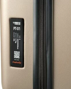 Princess Traveller PT01 - Handbagagekoffer - Pristine Bronze - S - 55cm -Beroemde Bagage Winkel 959x1200 1