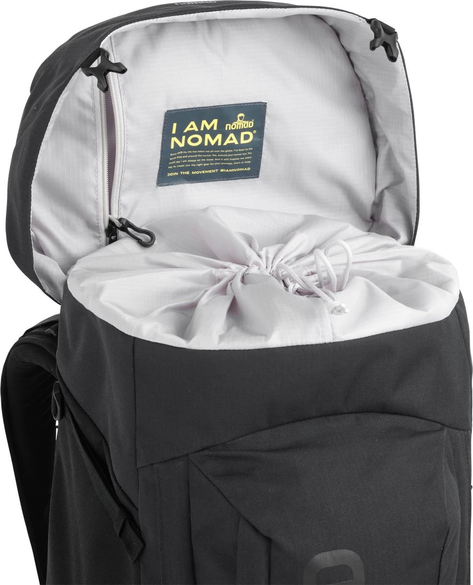 NOMAD® Batura 70 Liter Zwart | Premium Backpack Heren & Dames | Rugzak Incl Flightbag / Hoes 13 NOMAD® Batura 70 Liter Zwart | Premium Backpack Heren & Dames | Rugzak Incl Flightbag / Hoes - Afbeelding 11