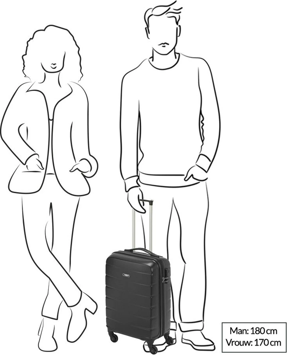 Princess Traveller Grenada - Handbagagekoffer - Spring Fever - S - 55cm 7 Princess Traveller Grenada - Handbagagekoffer - Spring Fever - S - 55cm - Afbeelding 5