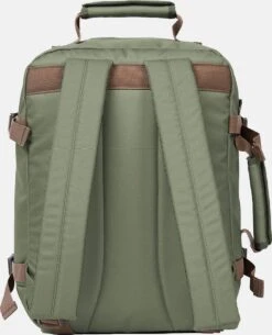 CabinZero Classic 28L Ultra Light Bag Georgian Khaki -Beroemde Bagage Winkel 972x1200 6