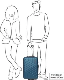 Line Brooks Handbagage Koffer Upright 55 Pearl Blue -Beroemde Bagage Winkel 973x1200 10