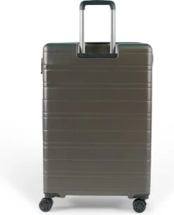 ©TROLLEYZ - Amsterdam No.9 - Reiskoffer 78cm Met TSA Slot - Dubbele Wielen - 360° Spinners - 100% ABS - Reiskoffer In Cloudy Grey -Beroemde Bagage Winkel 975x1200 2
