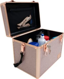 Groom X - Beauty Case - Rose Gold - Dames - Make Up Koffer - Organizer -Beroemde Bagage Winkel 977x1200 1