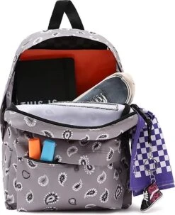 Vans New Skool Kids Rugzak Frost Grey -Beroemde Bagage Winkel 977x1200 3