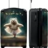 NoBoringSuitcases.com® Koffer - Beer - Rok - Ballet - Licht - Portret - Trolley Op Wieltjes - Reiskoffer - Past Binnen 55x40x20 Cm En 55x35x25 Cm - Handbagagekoffer - Fotokoffer -Beroemde Bagage Winkel 978x1200 1