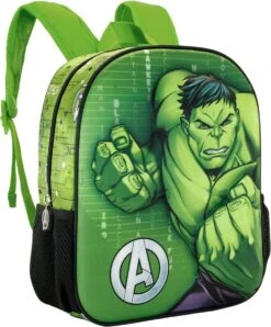 De Hulk Rugzak Hulk Smash - Hoogte 31cm -Beroemde Bagage Winkel 994x1200 5