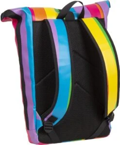 New Rebels® Mart - Rugtas - Regenboog - Waterbestendig - Roll-top - 151413121087.9 - 35x10x46cm - Rugzak / Backpack 14 New Rebels® Mart - Rugtas - Regenboog - Waterbestendig - Roll-top - 151413121087.9 - 35x10x46cm - Rugzak / Backpack -Beroemde Bagage Winkel 998x1200