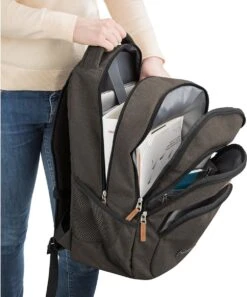 Travelite Basics Backpack Melange Navy/grey 10 Travelite Basics Backpack Melange Navy/grey -Beroemde Bagage Winkel 998x1200 6